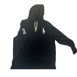Polo Ralph Lauren Authentic Henley Hoodie 2 Button XXL. Authentic. Never worn